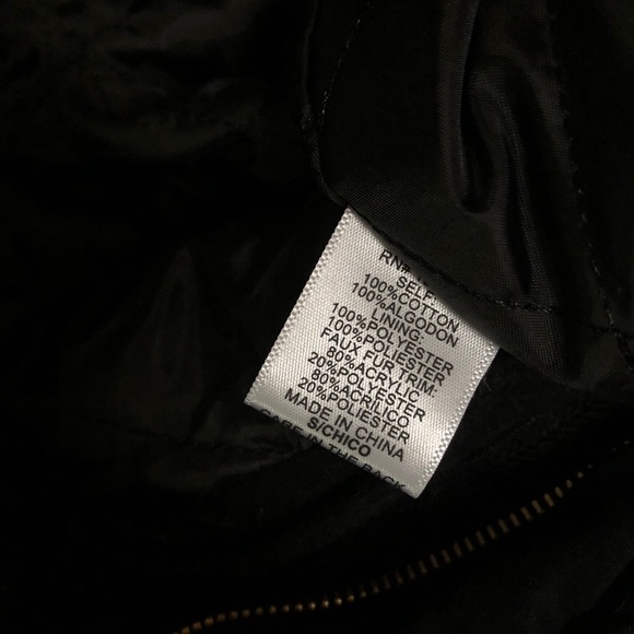 • love tree • faux fur collared jacket - Picture 7 of 7